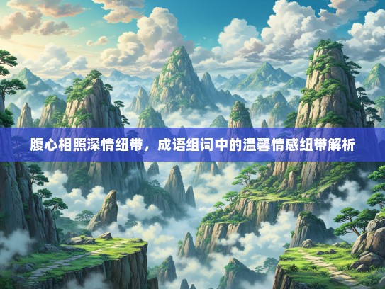 腹心相照深情纽带，成语组词中的温馨情感纽带解析