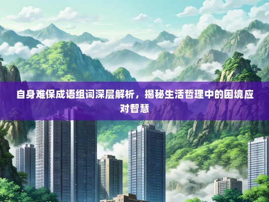 自身难保成语组词深层解析，揭秘生活哲理中的困境应对智慧