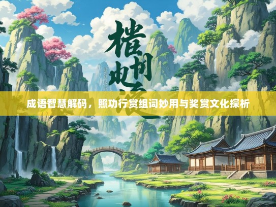 成语智慧解码，照功行赏组词妙用与奖赏文化探析