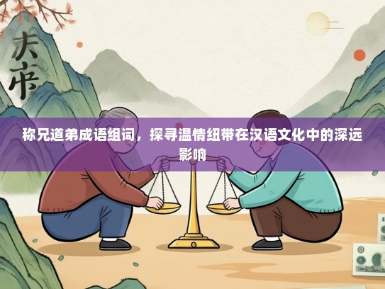 称兄道弟成语组词，探寻温情纽带在汉语文化中的深远影响