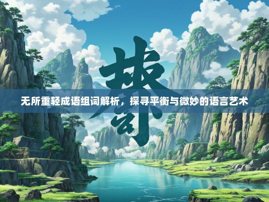 无所重轻成语组词解析，探寻平衡与微妙的语言艺术