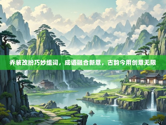 乔装改扮巧妙组词，成语融合新意，古韵今用创意无限