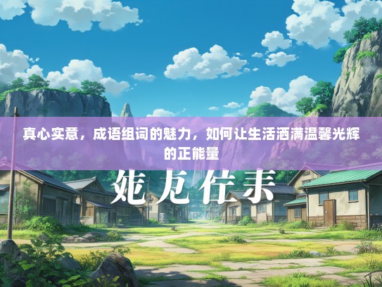 真心实意，成语组词的魅力，如何让生活洒满温馨光辉的正能量
