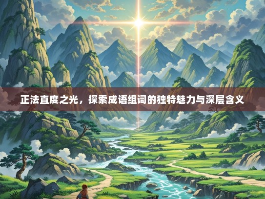 正法直度之光，探索成语组词的独特魅力与深层含义