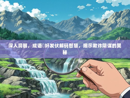 深入洞察，成语擿奸发伏解码智慧，揭示欺诈阴谋的奥秘
