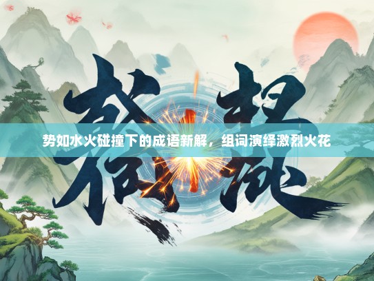 势如水火碰撞下的成语新解，组词演绎激烈火花