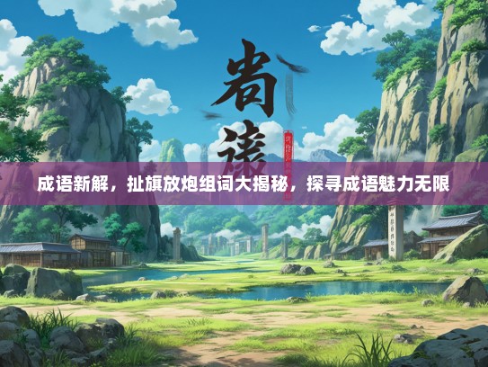 成语新解，扯旗放炮组词大揭秘，探寻成语魅力无限
