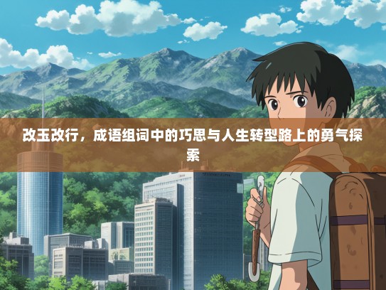 改玉改行，成语组词中的巧思与人生转型路上的勇气探索