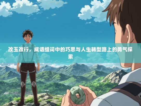 改玉改行，成语组词中的巧思与人生转型路上的勇气探索