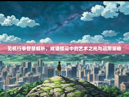 见机行事智慧解析，成语组词中的艺术之光与运用策略
