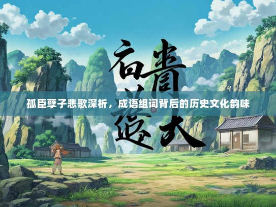 孤臣孽子悲歌深析，成语组词背后的历史文化韵味