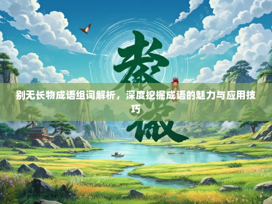 别无长物成语组词解析，深度挖掘成语的魅力与应用技巧