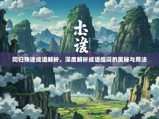 同归殊途成语解析，深度解析成语组词的奥秘与用法