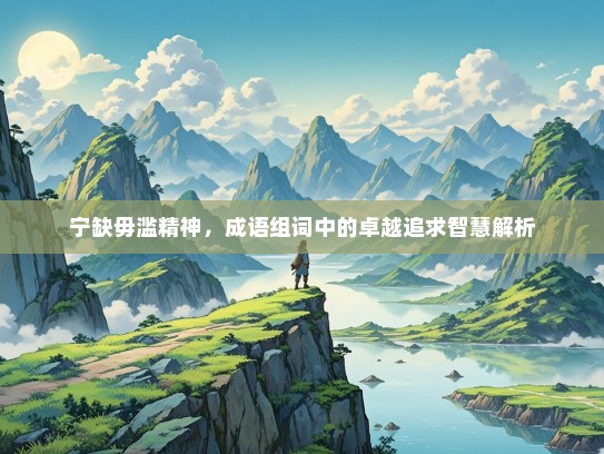 宁缺毋滥精神，成语组词中的卓越追求智慧解析