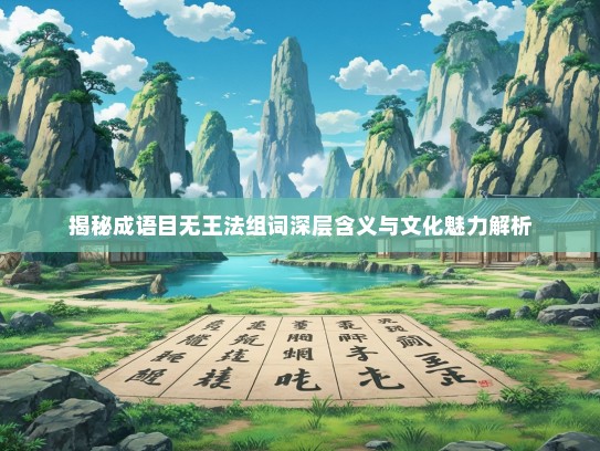 揭秘成语目无王法组词深层含义与文化魅力解析