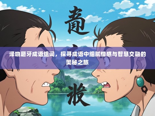 泽吻磨牙成语组词，探寻成语中细腻情感与智慧交融的奥秘之旅