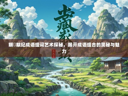 黼蔀黻纪成语组词艺术探秘，揭开成语组合的奥秘与魅力
