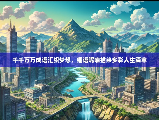 千千万万成语汇织梦想，细语呢喃描绘多彩人生篇章