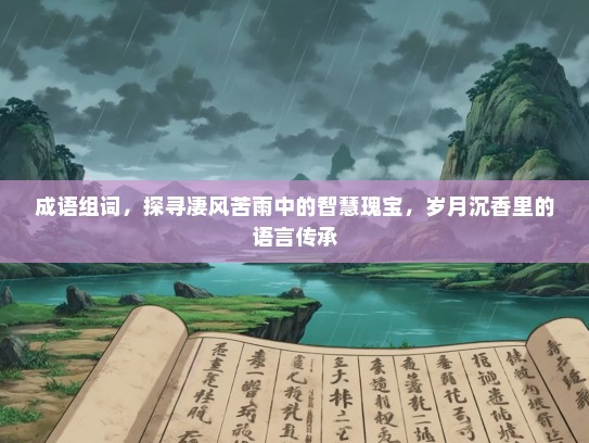 成语组词，探寻凄风苦雨中的智慧瑰宝，岁月沉香里的语言传承
