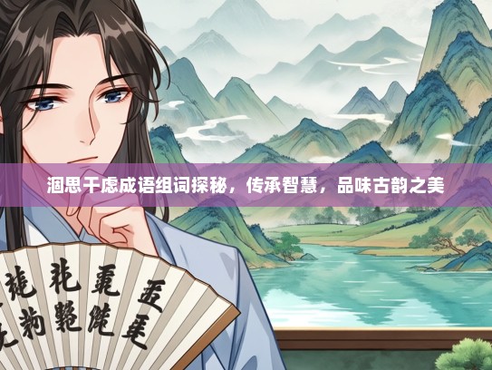 涸思干虑成语组词探秘，传承智慧，品味古韵之美