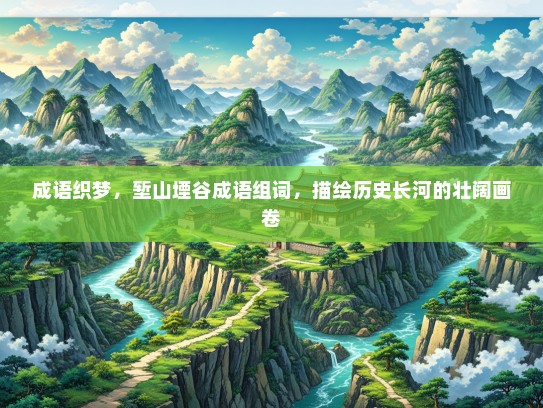 成语织梦，堑山堙谷成语组词，描绘历史长河的壮阔画卷
