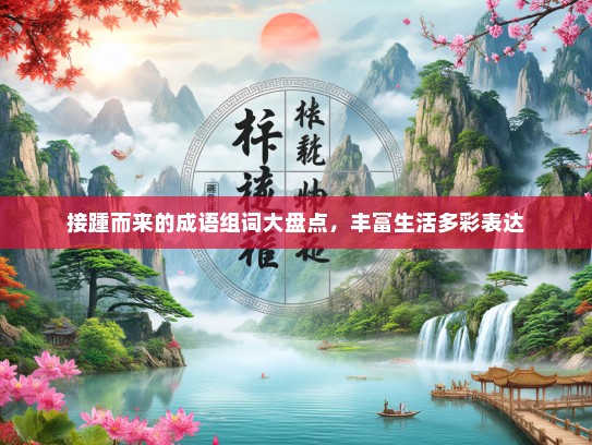 接踵而来的成语组词大盘点，丰富生活多彩表达