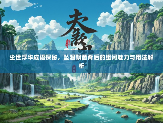 尘世浮华成语探秘，坠溷飘茵背后的组词魅力与用法解析