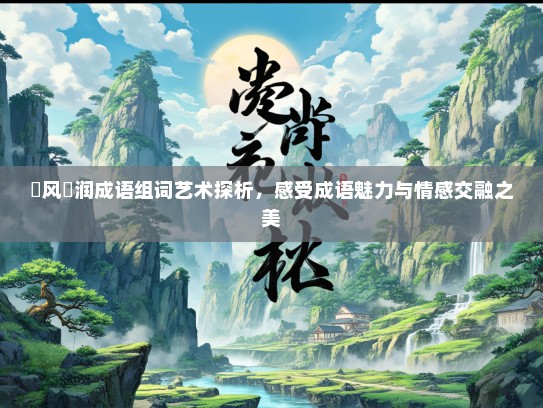 抃风儛润成语组词艺术探析，感受成语魅力与情感交融之美
