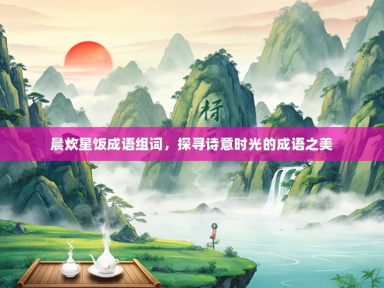 晨炊星饭成语组词，探寻诗意时光的成语之美