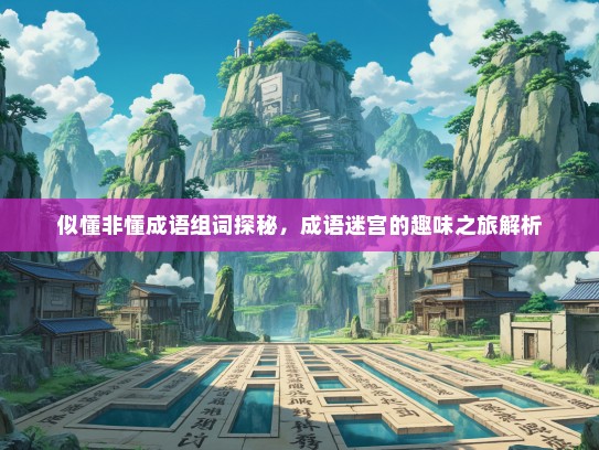 似懂非懂成语组词探秘，成语迷宫的趣味之旅解析