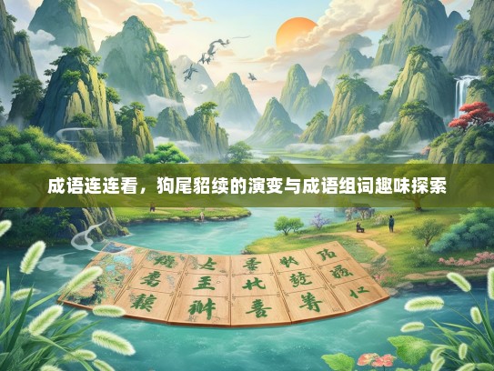 成语连连看，狗尾貂续的演变与成语组词趣味探索