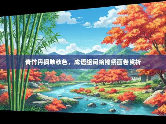 青竹丹枫映秋色，成语组词绘锦绣画卷赏析