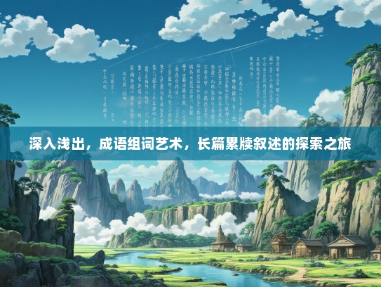 深入浅出，成语组词艺术，长篇累牍叙述的探索之旅