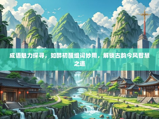成语魅力探寻，如醉初醒组词妙用，解锁古韵今风智慧之道