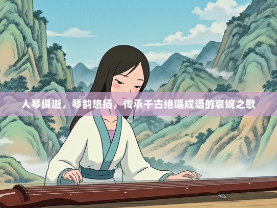 人琴俱逝，琴韵悠扬，传承千古绝唱成语的哀婉之歌