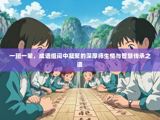 一班一辈，成语组词中凝聚的深厚师生情与智慧传承之道