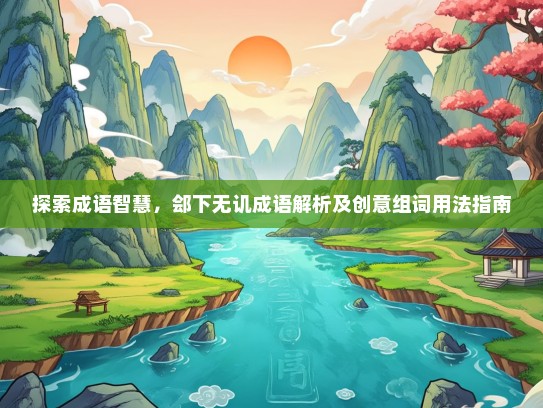 探索成语智慧，郐下无讥成语解析及创意组词用法指南
