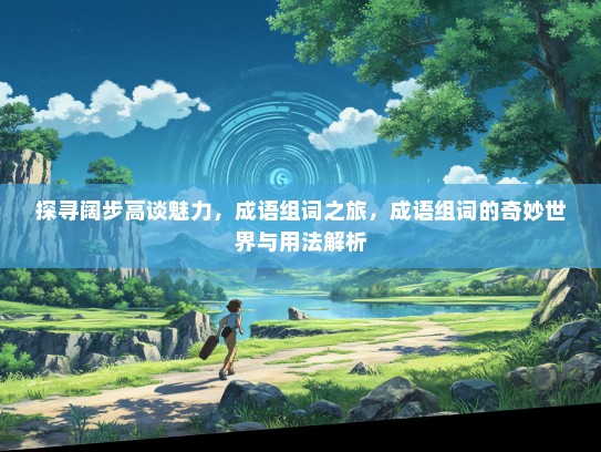 探寻阔步高谈魅力，成语组词之旅，成语组词的奇妙世界与用法解析