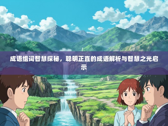 成语组词智慧探秘，聪明正直的成语解析与智慧之光启示