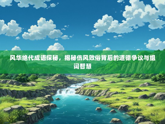 风华绝代成语探秘，揭秘伤风败俗背后的道德争议与组词智慧