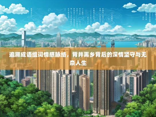 追溯成语组词情感脉络，背井离乡背后的深情坚守与无奈人生