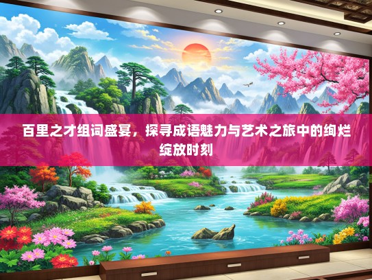 百里之才组词盛宴，探寻成语魅力与艺术之旅中的绚烂绽放时刻