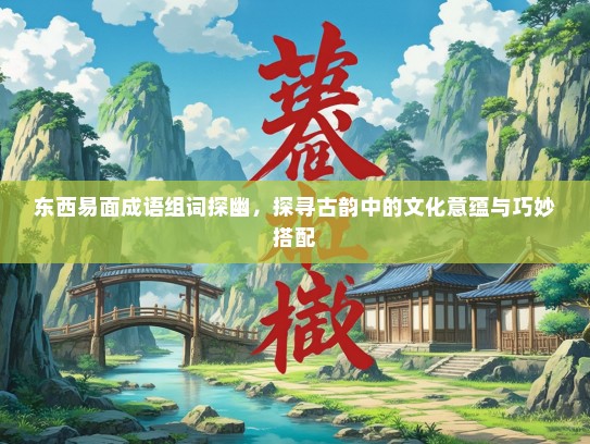 东西易面成语组词探幽，探寻古韵中的文化意蕴与巧妙搭配