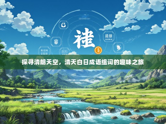 探寻清朗天空，清天白日成语组词的趣味之旅