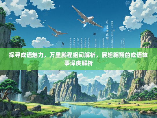 探寻成语魅力，万里鹏程组词解析，展翅翱翔的成语故事深度解析