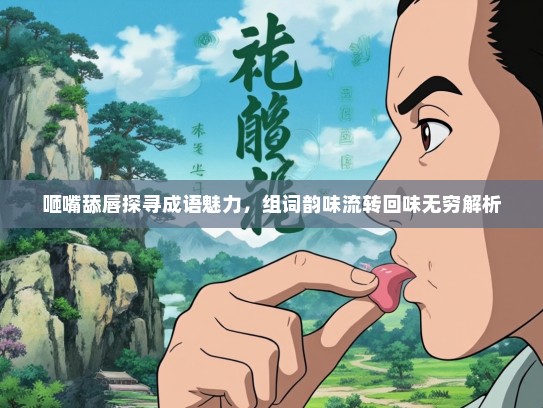 咂嘴舔唇探寻成语魅力，组词韵味流转回味无穷解析