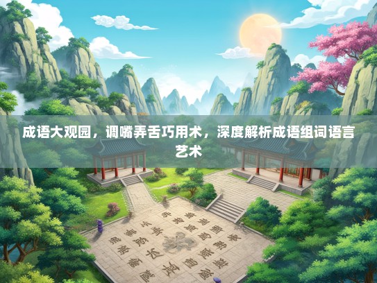 成语大观园，调嘴弄舌巧用术，深度解析成语组词语言艺术