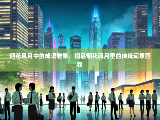 烟花风月中的成语雅集，细品烟花风月里的传统词意画卷