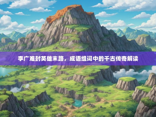 李广难封英雄末路，成语组词中的千古传奇解读