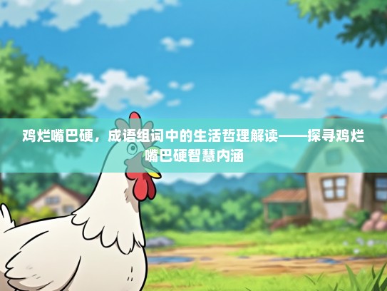 鸡烂嘴巴硬，成语组词中的生活哲理解读——探寻鸡烂嘴巴硬智慧内涵
